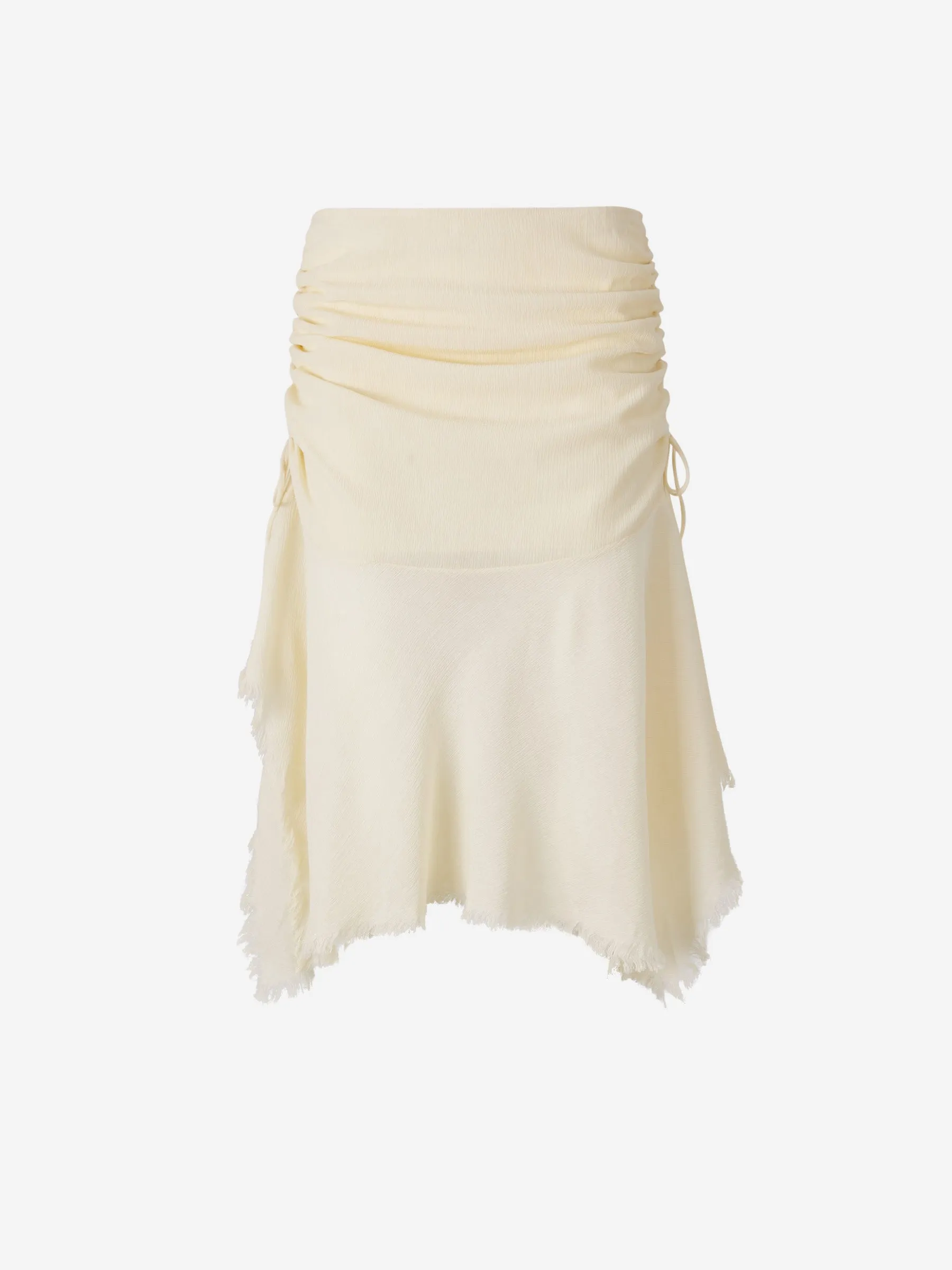 Acne Studios Falda Midi Drapeada