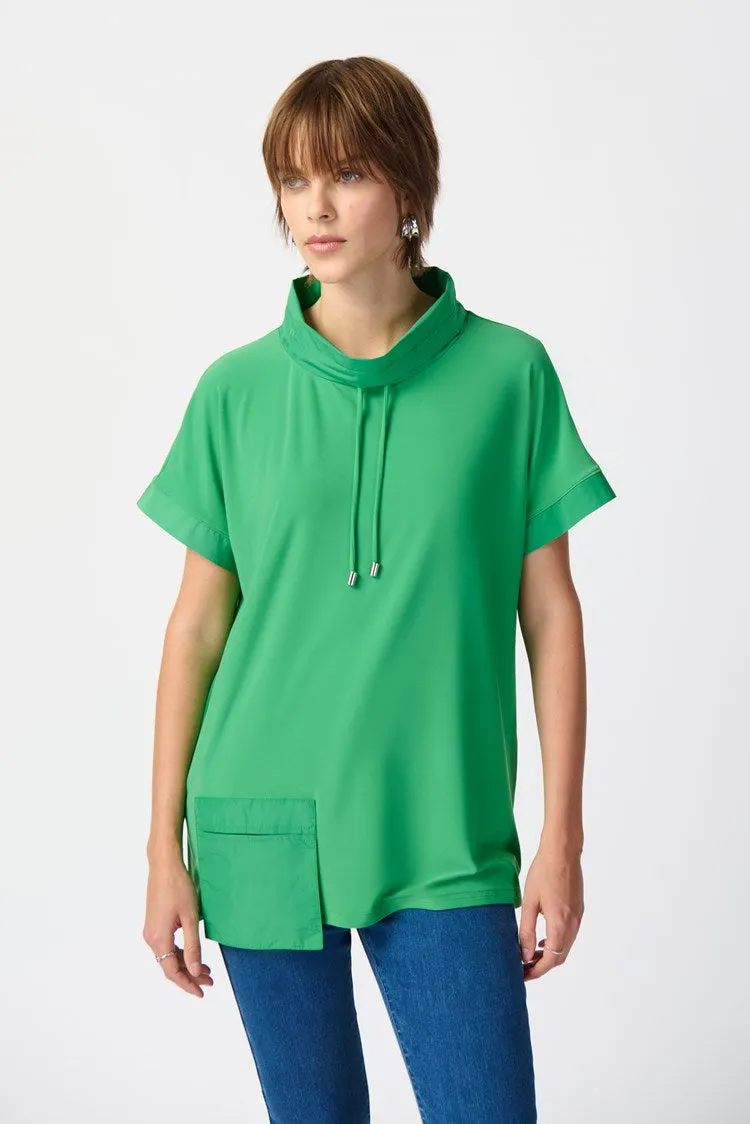 Blusa con Cuello Suelto y Bolsa Joseph Ribkoff 241078M