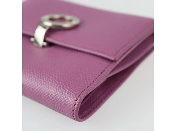 Bulgari Cartera Clip BB Bvlgari Bvlgari Rosa Roja Púrpura 
