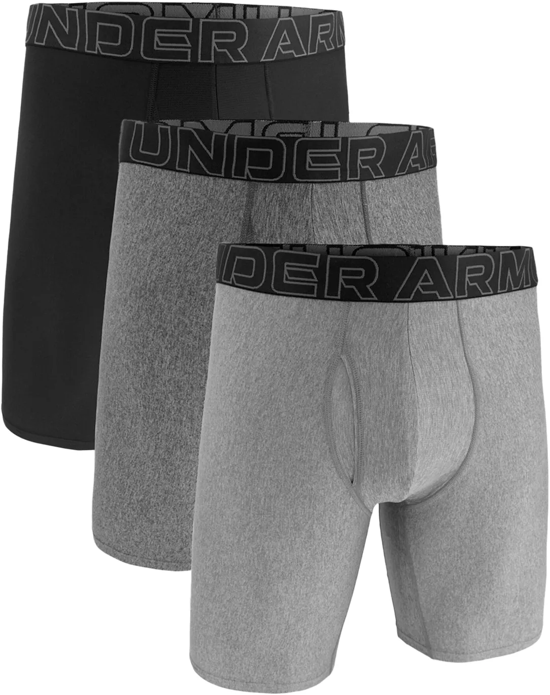 Calzoncillos bóxer Under Armour M UA Perf Tech 9in-GRY