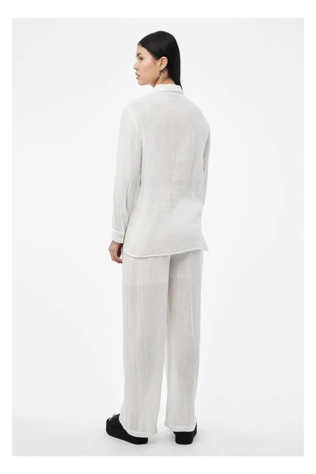 CAMISA MUSELINA PCMASTINA BLANCO
