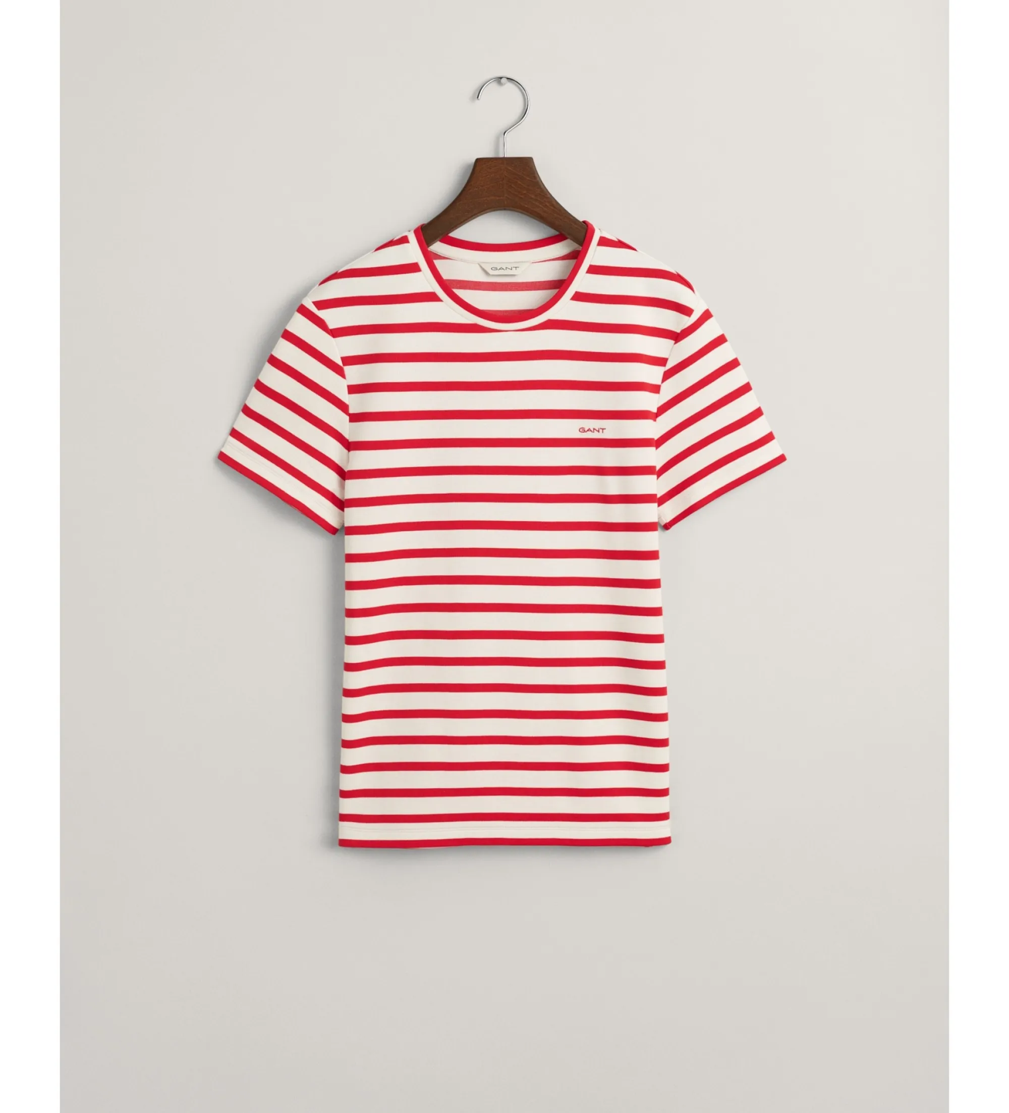 Camiseta de rayas rojo