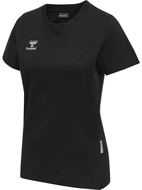 Camiseta Hummel hmlMOVE GRID COT. T-SHIRT S/S WOMAN