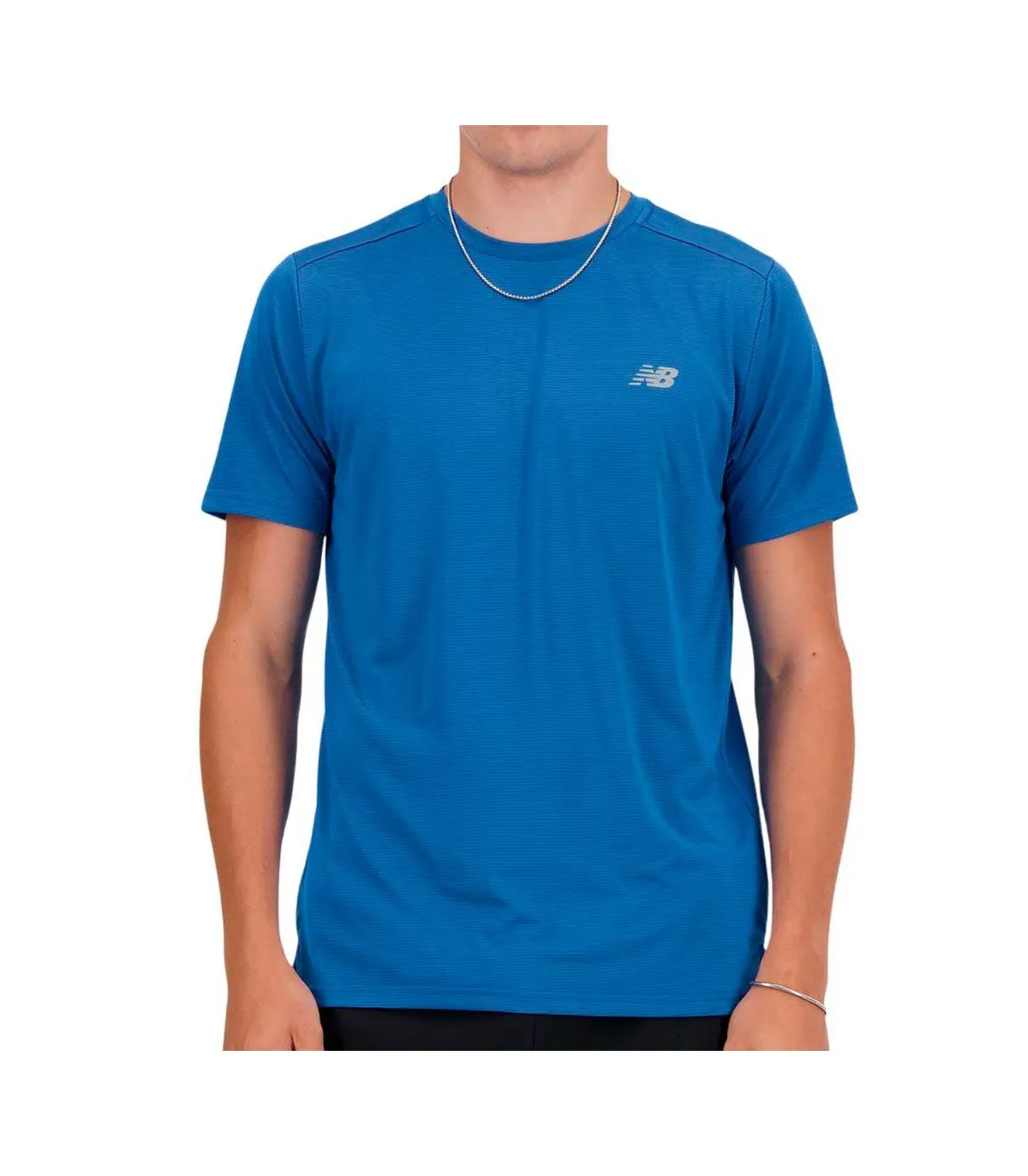 Camiseta New Balance Essentials Sport Hombre Azul
