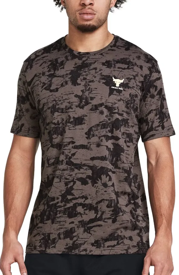 Camiseta Under Armour UA Pjt Rck Payof AOP Graphic-BLK