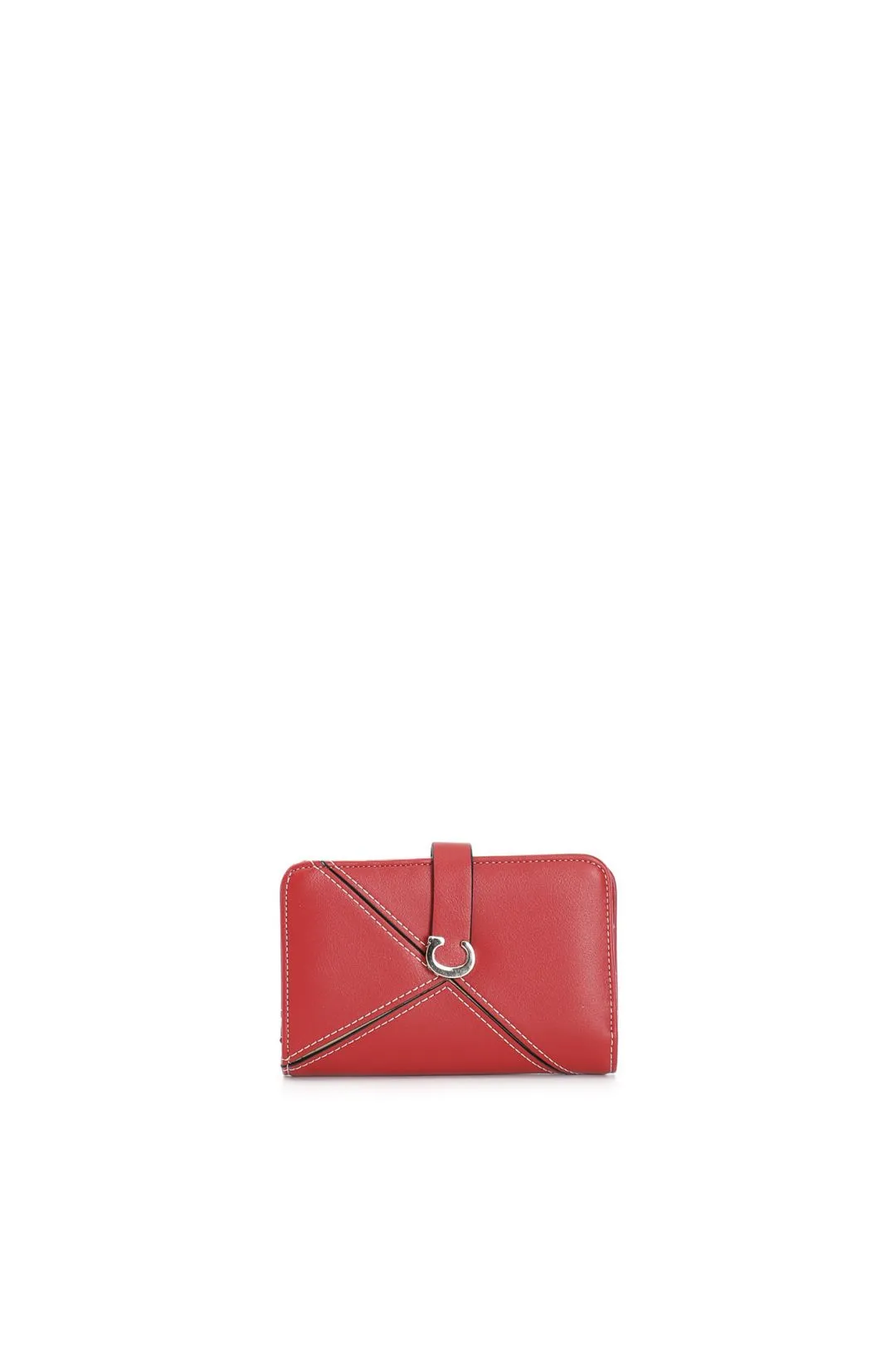 cartera con cremallera y patchwork red