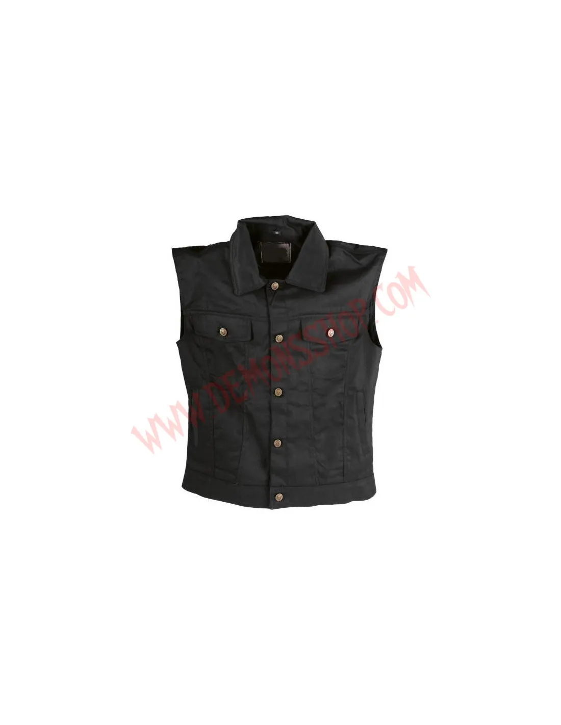 Chaleco Vaquero Negro
