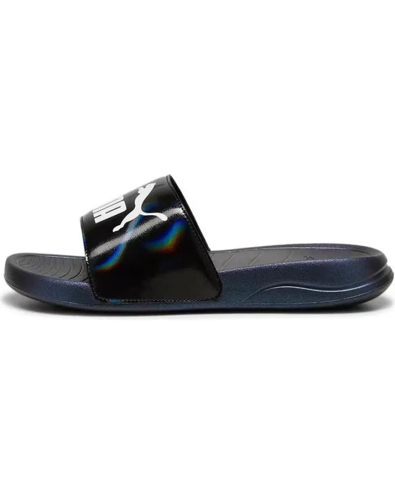 Chanclas PUMA  de Mujer CHANCLAS POPCAT 20 395421-02 NEGRO  VERDE
