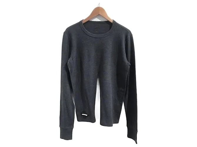 Chrome Hearts CORAZONES CROMADOS Tops T.Internacional M Algodón Gris 