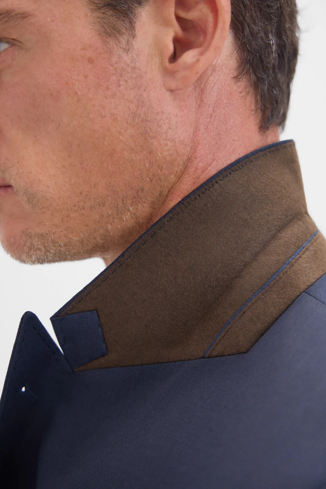 Cortefiel Americana cruzada slim fit