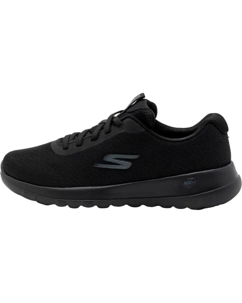 Deportivas de Mujer y Niña SKECHERS DEPORTIVOS FITNESS GO WALK JOY TAUPE 124661 NEGRO