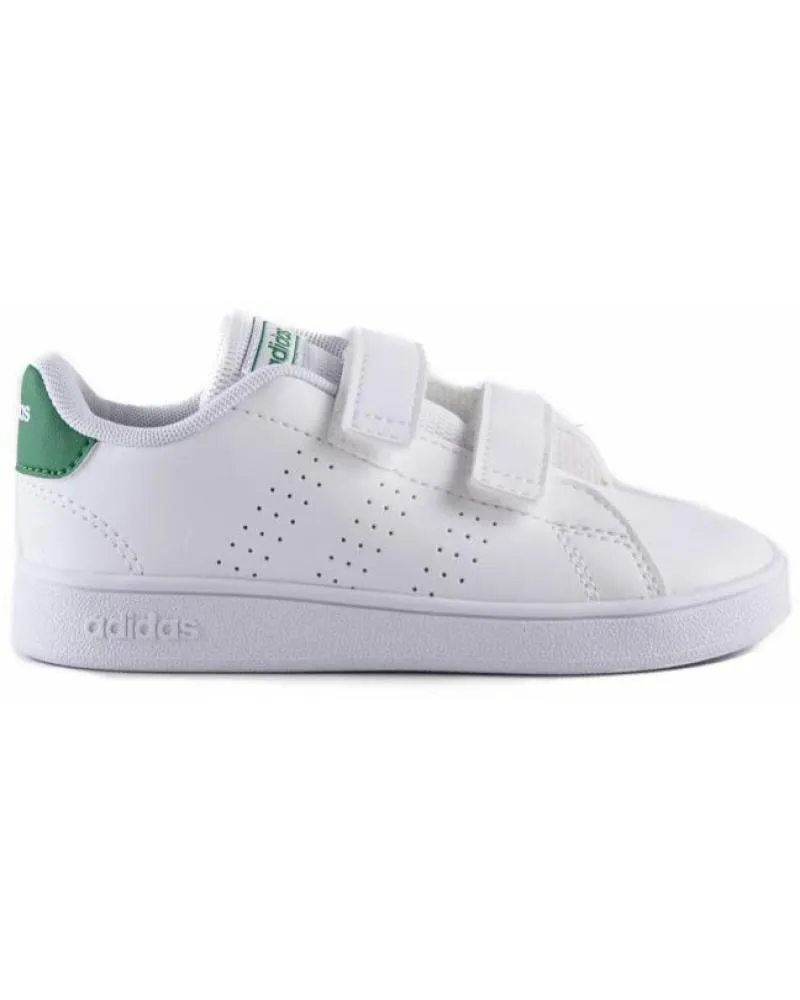 Deportivas de Niña y Niño ADIDAS DEPORTIVO ADVANTAGE C VERDE EF0223 BLANCO BLANCO