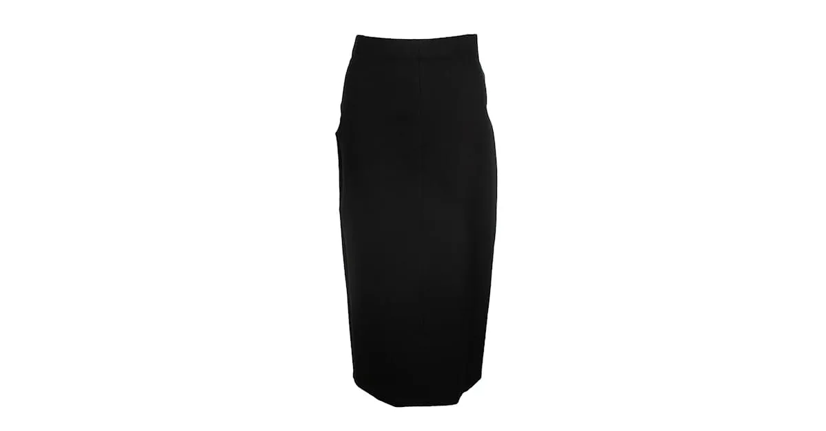 Filippa K, falda negra midi Negro 