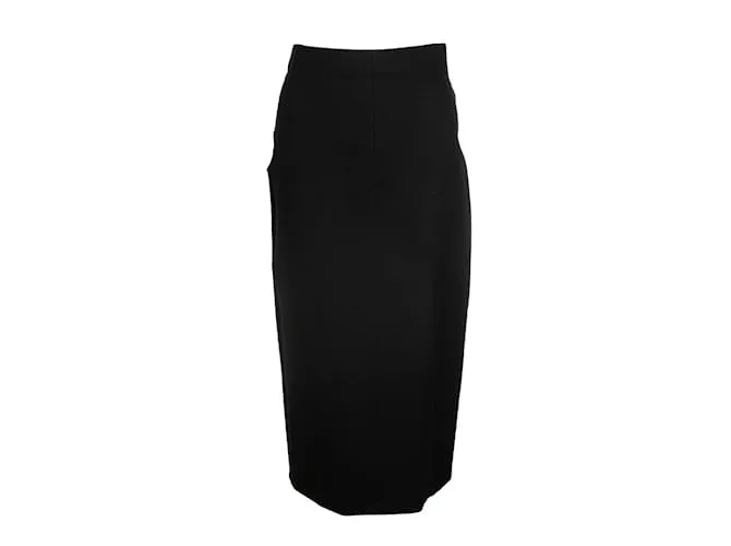 Filippa K, falda negra midi Negro 