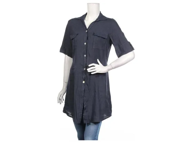 Jean Louis Scherrer Tops Azul 