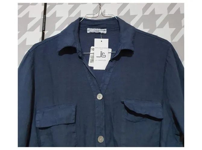 Jean Louis Scherrer Tops Azul 
