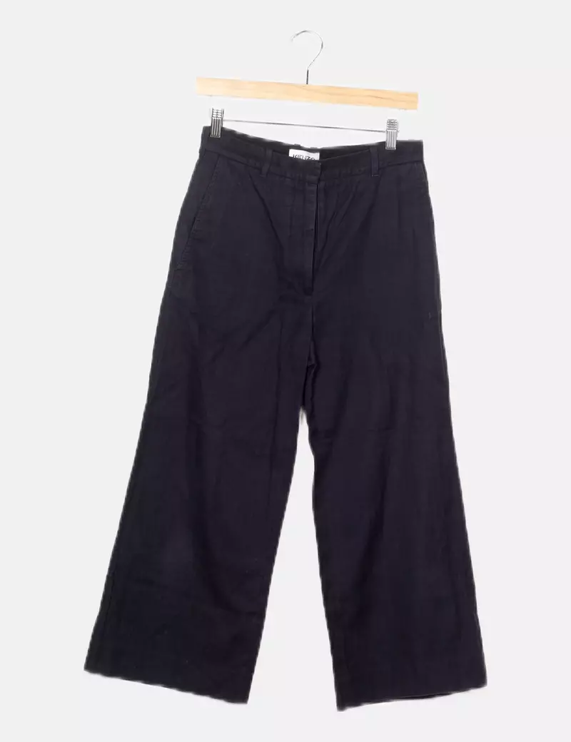 Kenzo Pantalón azul básico