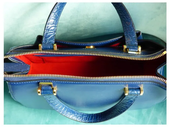 Lancel lison Azul Azul oscuro 