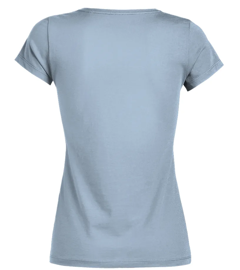 Limited Edition Surf Jesus Surfing Camiseta cuello redondo Mujer