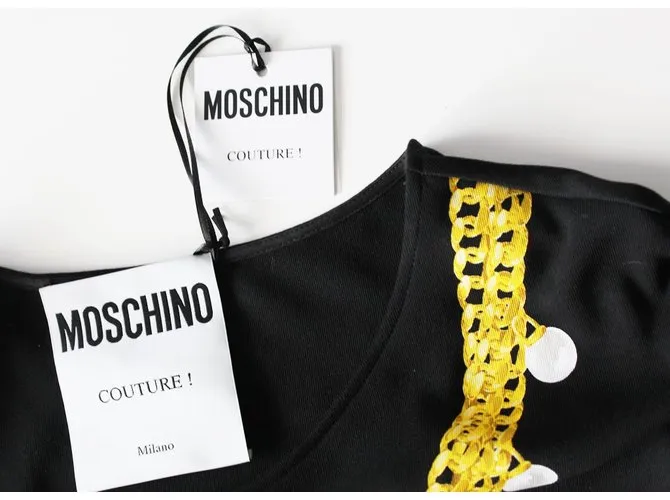 Moschino Vestido Negro 