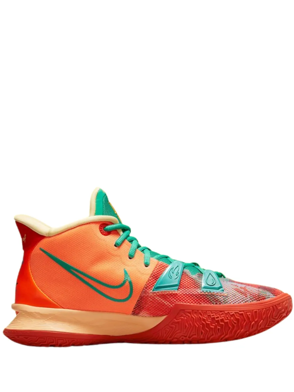 N372O Nike Kyrie 7 Sneaker Room Fire and Water mar y Tierra