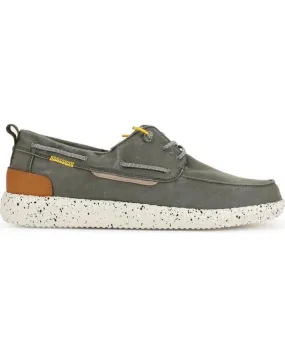 Nauticos de Hombre y Niño WALK IN PITAS ZAPATILLAS LONA JACK KAKI VERDE