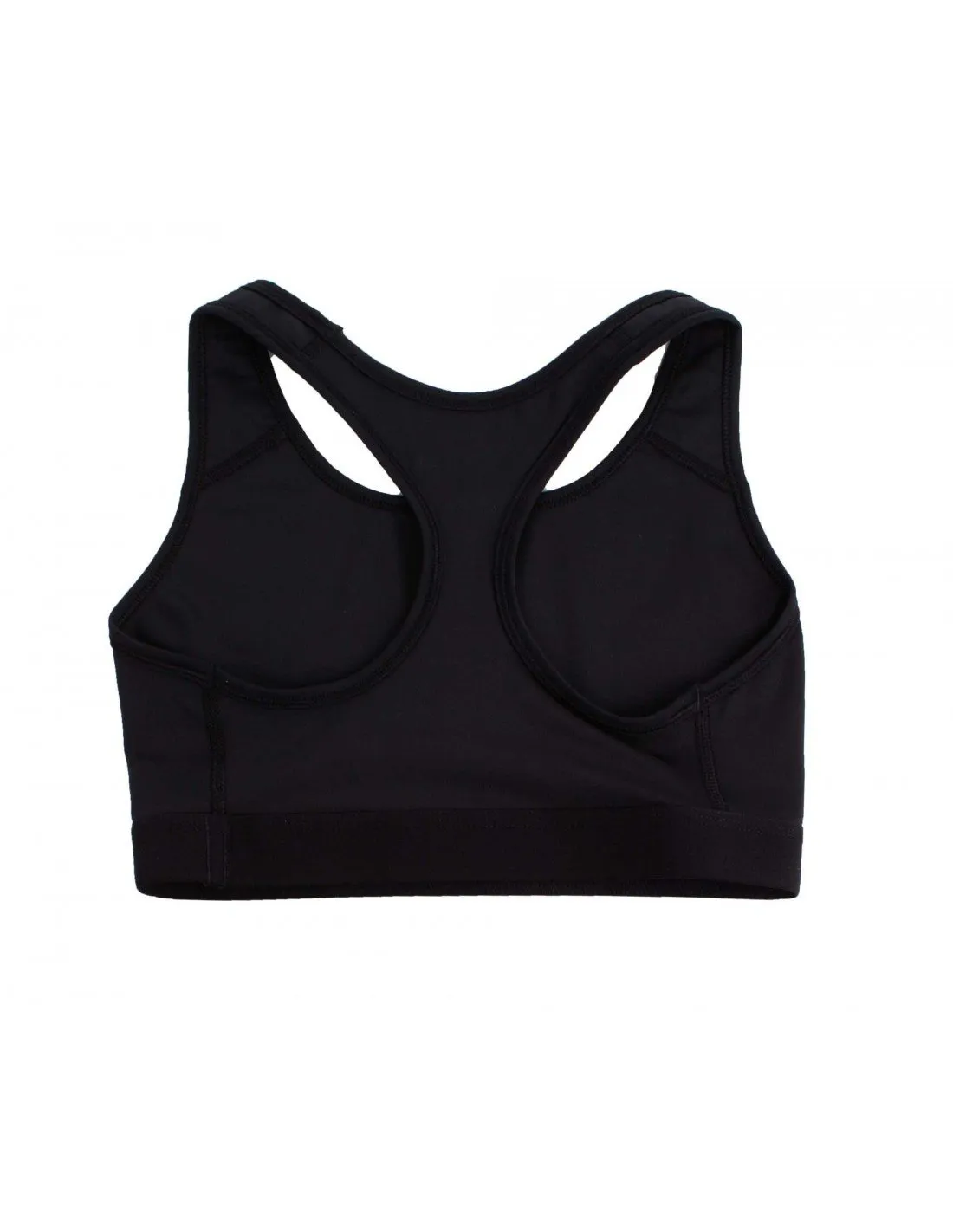 NIKE - Top deportivo negro Nike Swoosh Bra Mujer