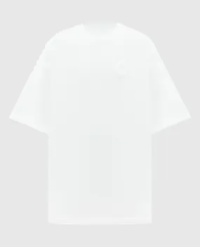 Palm Angels White t-shirt with logo print