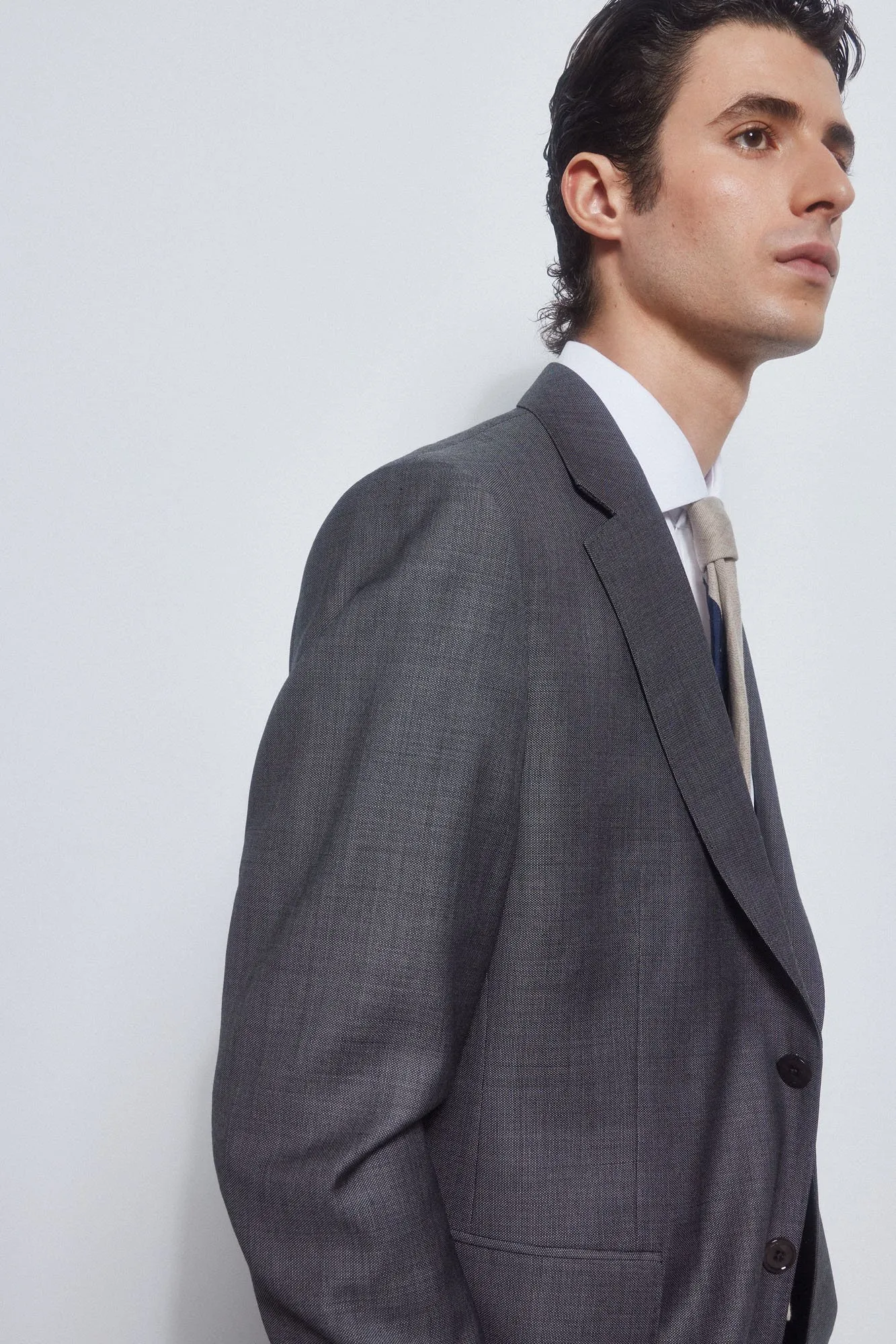 Pedro del Hierro Americana gris bi-stretch slim