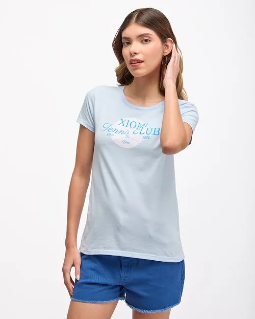 Polo Mujer Harumi Celeste Agua