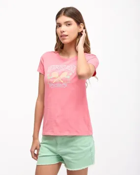 Polo Mujer Harumi Rosado Cristal