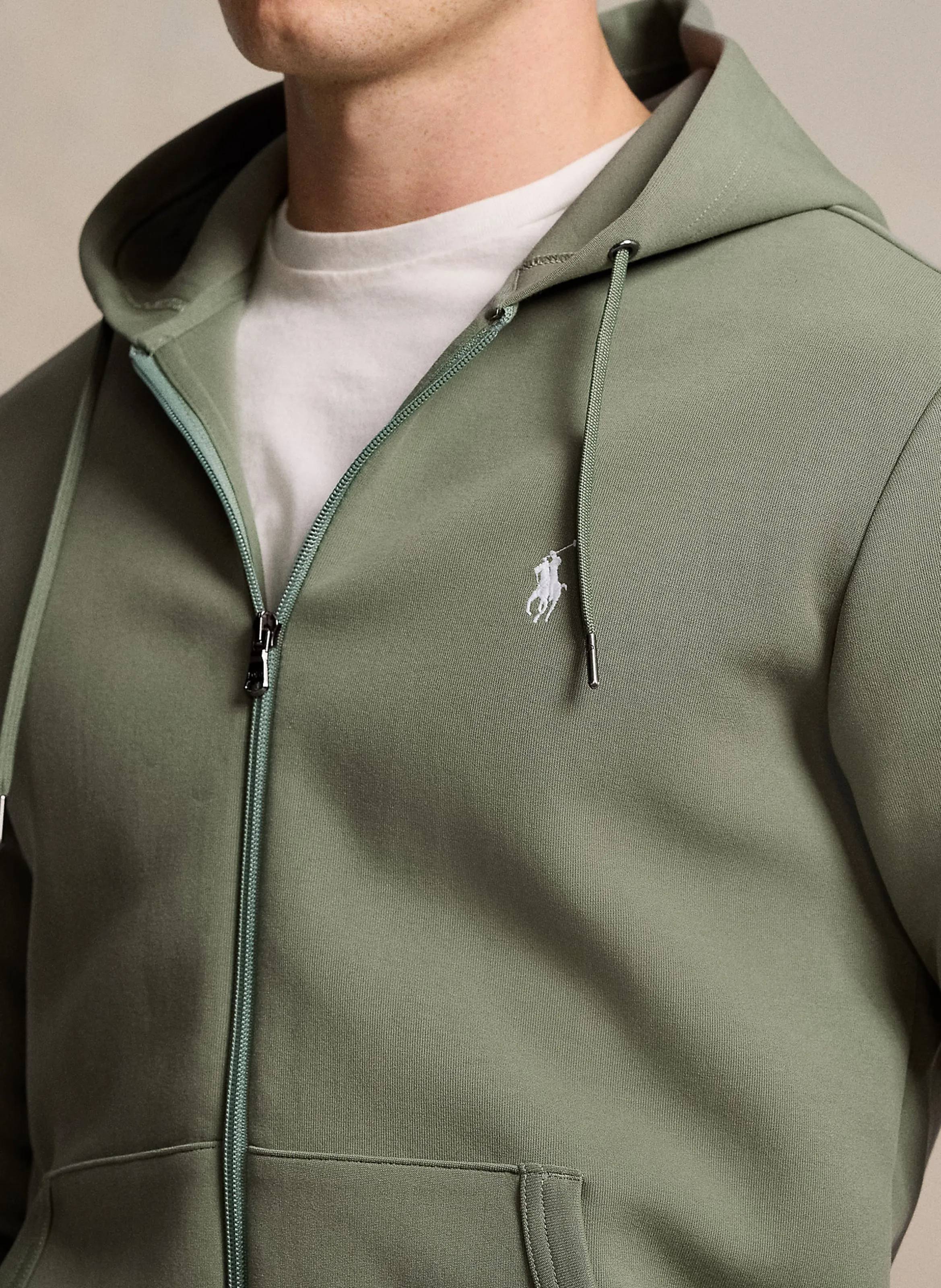 POLO RALPH LAUREN Sudadera con capucha en verde