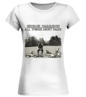 RK70S-WT. 45. All Things Must Pass (1970) - George Harrison Camiseta cuello redondo Mujer