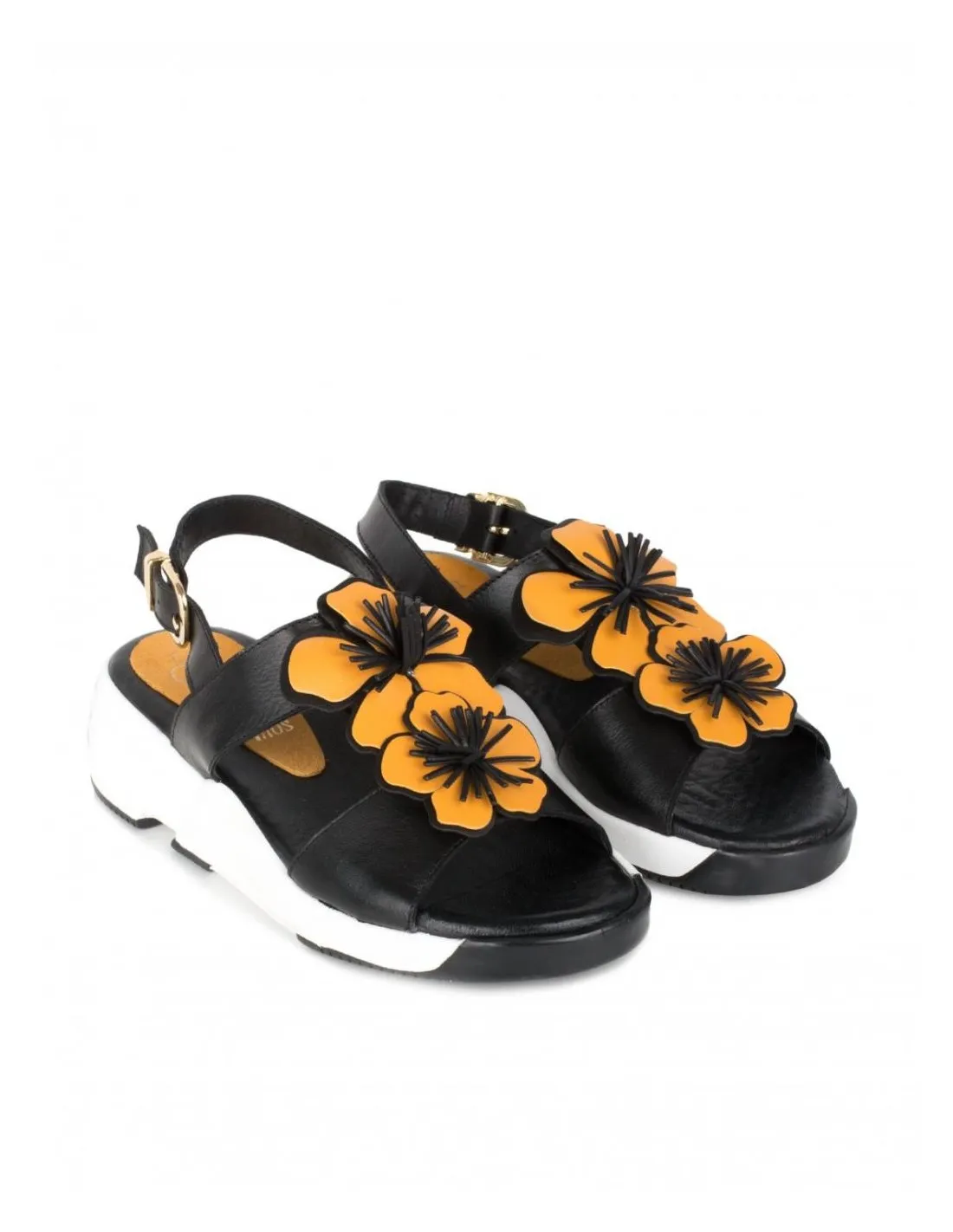 SALONISSIMOS Sandalias Deportivas Flores