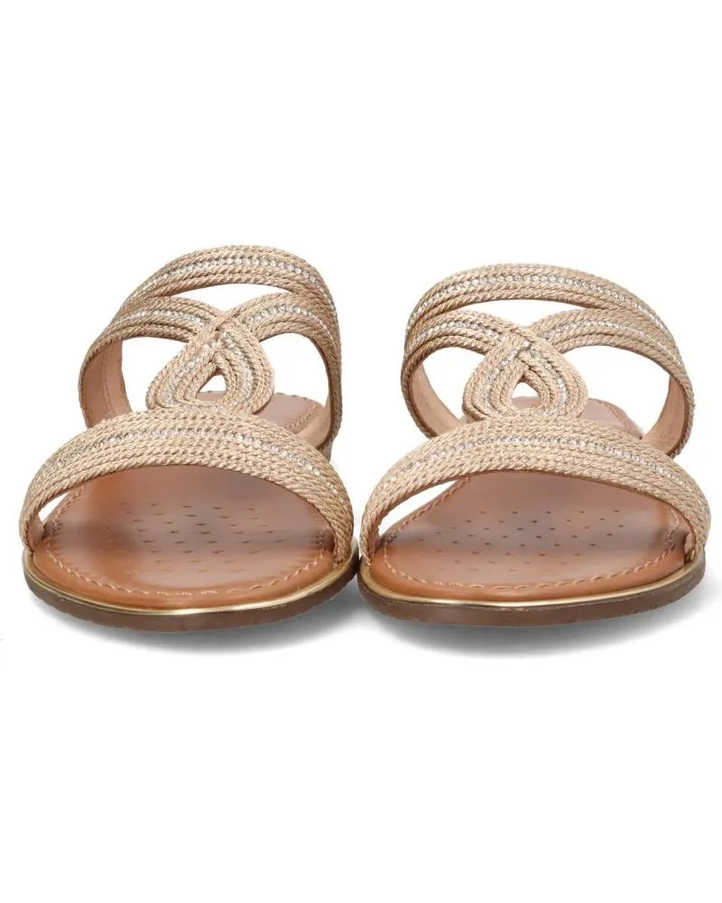 Sandalias de Mujer GEOX  SANDALIAS MUJER MODELO D SOZY PLUS D COLOR ORO C2016 GOLD
