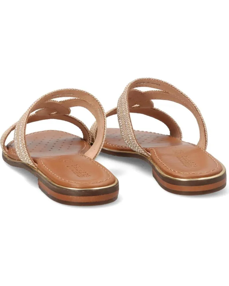Sandalias de Mujer GEOX  SANDALIAS MUJER MODELO D SOZY PLUS D COLOR ORO C2016 GOLD