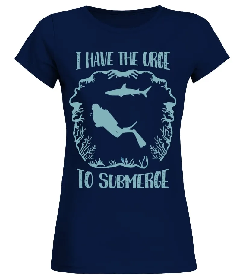 Scuba Diving Apparel  LIMITED EDITION ! Camiseta cuello redondo Mujer