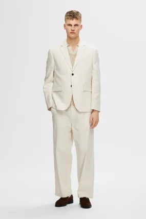 Selected Americana de lino Regular Fit.