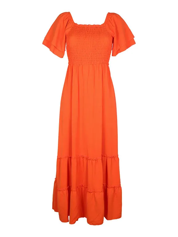 Solada Vestido largo mujer monocolor