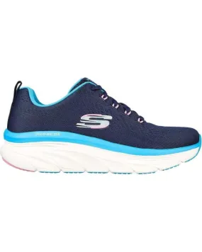Zapatillas deporte de Mujer SKECHERS 149368-NVTQ D LUX WALKER FRESH FINESSE NAVY-TURQUOISE
