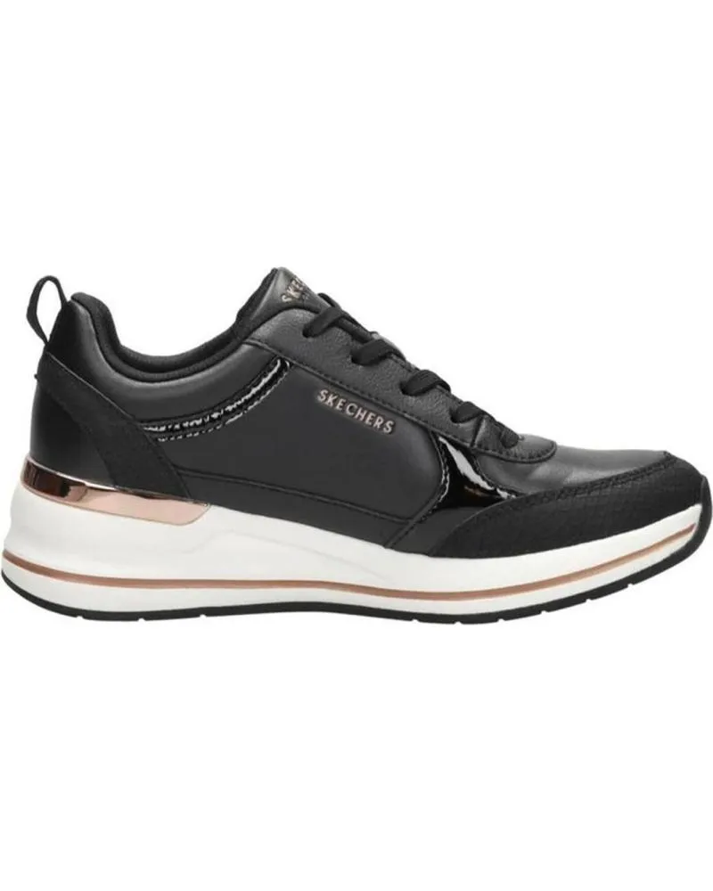 Zapatillas deporte SKECHERS  de Mujer FINE SHANE  NEGRO