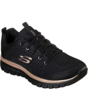 Zapatillas deporte SKECHERS  de Mujer GRACEFUL-GEL CONN 12615  BKRG